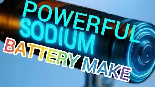 How to make a powerful sodium battery with salt.