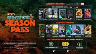 🔴 NBA 2K24 SEASON 8 IS HERE! NEW LEVEL 40 REWARDS, NEW ANIMATIONS & SEASON PASS | NBA 2K24 LIVE
