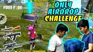 Free Fire Rank Match Airdrop Only Weapon Challenge Gone Wrong😶 || Face Cam -TwoSide Gamers