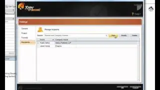 Xrev Transmit - Creating and Editing Recipients