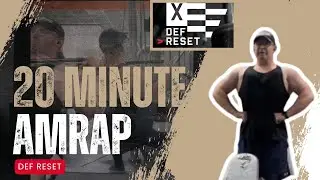 DEF RESET: Chest Pump A (20-Min AMRAP) | DB Press + Lat Pulldowns