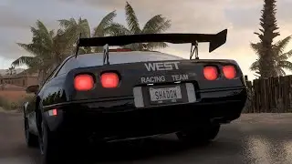 West C4 corvette spotted in Mexico (Road to Horizon Japan 1)