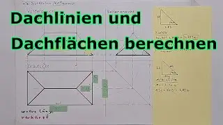 Dachlinien und Dachfl&auml;chen berechnen