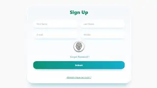 Fingerprint Security in Register Form || Mern Stack Project || #4