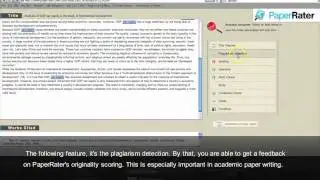 Using PaperRater.com to Review Papers