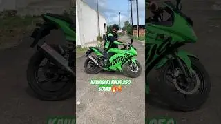 Kawasaki Ninja 250 vs Zx25R Sound #exhaust #sound #kawasaki