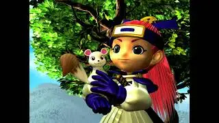 Shiren the Wanderer Side Story: Swordswoman Asuka Arrives! - Dreamcast -Opening  upscaled to 4k