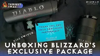 Diablo Immortal - Unboxing Blizzard's Exclusive Package | Tempest Swag