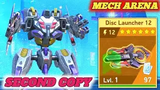 Finally Disc Launcher 12 Upgrade Second Copy 🔥🔥 - Mech Arena