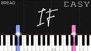 Bread - If | EASY Piano Tutorial
