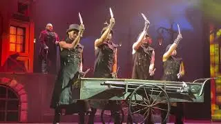 Monster Stomp: Slasher's Alley Knife Drummers at Howl-O-Scream SeaWorld Orlando 