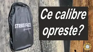 Placa balistica chinezeasca NIJ IIIA - test de penetrare