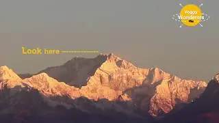 Timelapse Kanchenjunga | 3rd Highest Mountain on Earth, as seen from Darjeeling