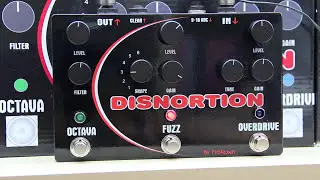 Pigtronix OFO Disnortion | overdrive, fuzz and octava