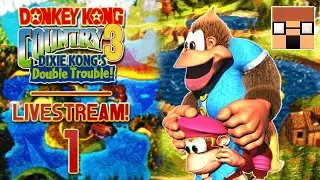 DONKEY KONG COUNTRY 3 TOGETHER 🍌 • [#'01] [Deutsch] • Huckxel -&- Zonk! Es wird affig!
