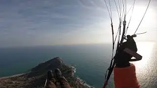 Anamur’da Anemurium Antik Kenti ve Deniz Feneri Üzerinde Yamaç Paraşütü