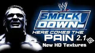 WWE SmackDown Here Comes the Pain 4K |  New HD Textures 2.1 60fps With Reshade | PCSX2 1.7.5540 QT