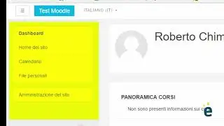 Corso Moodle 3 in italiano: Lezione 9 - Comprendere la logica della sezione amministrativa di Moodle