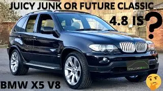 Эксклюзивный обзор подержанного BMW X5 4.8i V8 iS E53 4x4 2005 года выпуска, продаётся через Smal...