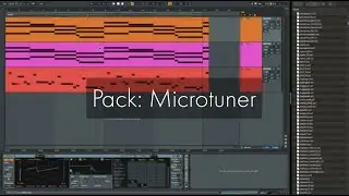 Ableton Live一口メモ - Pack: Microtuner