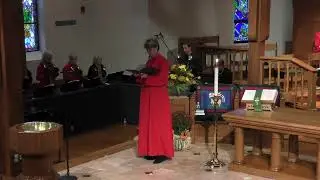 Alleluia from Exultate Jubilate by W.A. Mozart, with handbell choir and piano.