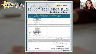 Top Score Writing 30 day Test Prep Plan 2022
