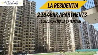 La Residentia 2,3&4Bhk Apartment #constructionupdates #noidaextension #laresidentia #bricksbybricks