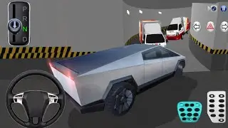 New Cyberpunk car Stuck in parking Garage- 3D Driving Class -Car Game -3D Driving Class 2026 EP-5