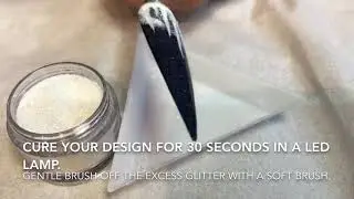 Icicles and Snowflake Christmas Nail Art Tutorial - Nailchemy