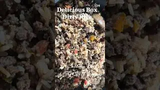 GREAT BALLS OF FIRE 🔥🔥 DELICIOUS BOX DIRTY RICE 🔥