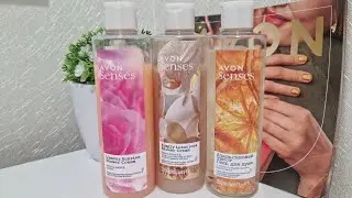 ГЕЛИ для душа AVON Апельсиновый твист,  Истинная роскошь,  Романтический рассвет.