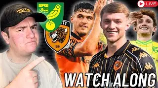 Norwich City VS Hull City Watch Along | Championship Live