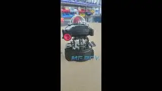 Gear box + limit switch box-MF Valve