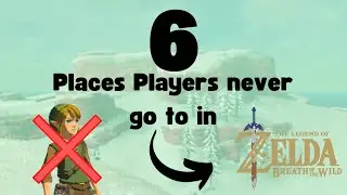 6 Places People Never go in Breath of The Wild! #botw #zelda