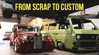 Using VW Transporter parts to build my 
