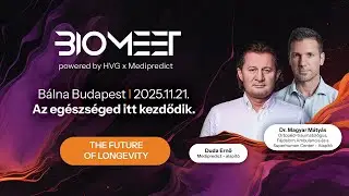 Biomeet 2025-Ifj.Duda Ernő, Dr.Magyar M&aacute;ty&aacute;s, Pozsonyi Zsolt, M&uuml;ller Ill&eacute;s 