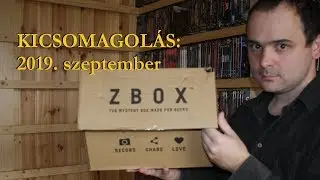 Kicsomagol&aacute;s: ZBOX 2019. szeptember - Antihős&ouml;k doboza | Zavvi