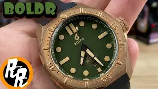 Boldr Odyssey 45 Bronze (prototype) wrong caseback on watch