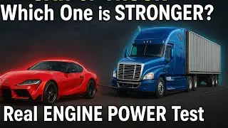 Unbelievable Power Battle! 😱 Car vs Truck Strength Test | Who Will Win of All Tested? 🤯#viralfeed