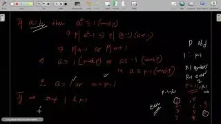 17 October NumberTheory Wilson Theorem