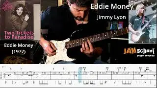 Eddie Money Two Tickets to Paradise Guitar Solo with TAB (Jimmy Lyon)