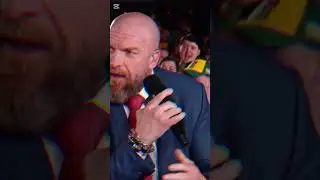 Triple H SHUTS DOWN Edge chants 👀 #wwe #shorts #wrestling