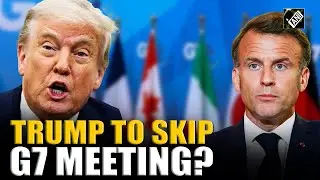 Breaking News! US President Trump snubs Macron&rsquo;s proposed emergency G7 meet on Greenland