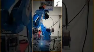 China Intelligent Welding Robot, Robotic Arm 6 Axis Co2 MIG MAG TIG #weldingrobot