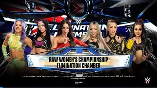 FULL MATCH : 6 Women`s Match - Elimination Chamber - WWE2K25 |