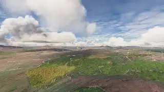 Low Level/Hi Speed Flight from Killarney, County Kerry, Ireland to Cork, County Cork, Ireland