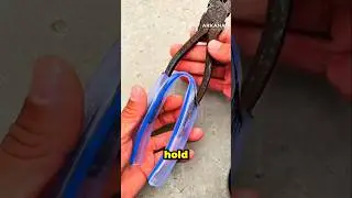 Simple Trick to Cover a Rusty Metal Handle.‼️ #DIY#LifeHack#MetalRepair#SimpleTrick#HouseholdTips