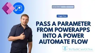 Pass a parameter from PowerApps into a Power Automate flow - Microsoft365 Power Platform