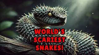 10 Most Terrifying Snakes You Won&rsquo;t Believe Exist! (Scary & Deadly)