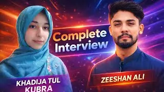 AI's Role in Reducing Education | Complete Interview | Zeeshan & Khadija